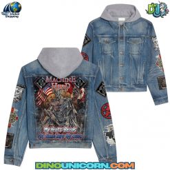 Machine Head Hooded Denim Jacket Machine Head Hooded Denim Jacket
