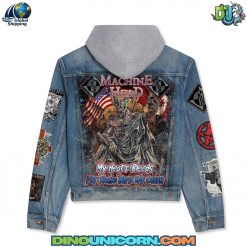 Machine Head Hooded Denim Jacket