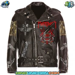 Manowar Leather Jacket