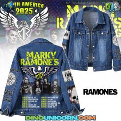 Marky Ramone South America Tour 2025 Denim Jacket