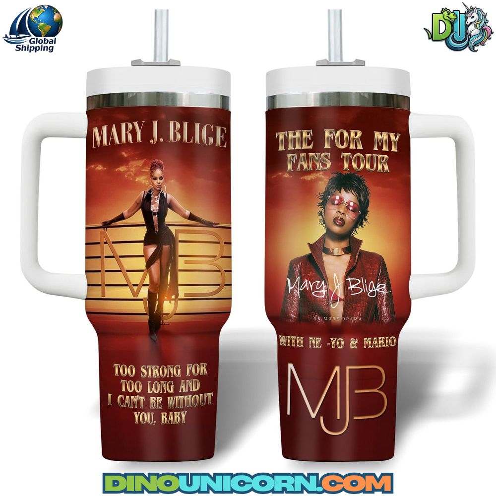 Mary J. Blige Stanley Tumbler Cup Mary J. Blige Stanley Tumbler Cup