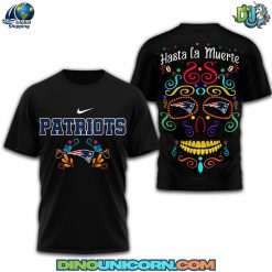 New England Patriots Day of the Dead T-shirt