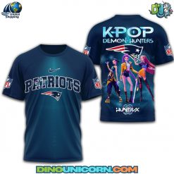 New England Patriots KPop Demon Hunters T-shirt