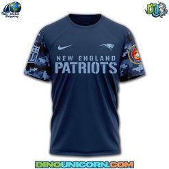 New England Patriots Navy Veteran Popeye Tshirt