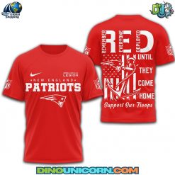 New England Patriots Red Friday T-shirt