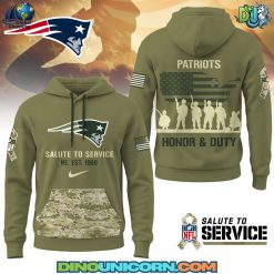 New England Patriots Salute To Service Hoodie