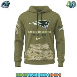 New England Patriots Salute To Service Hoodie
