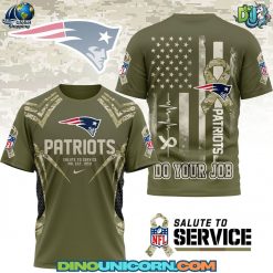 New England Patriots Salute to Service Camo T-shirt