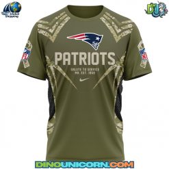 New England Patriots Salute to Service Camo T-shirt