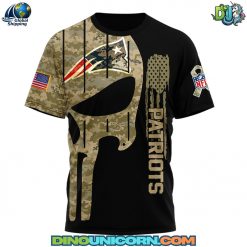 New England Patriots Thank you Veterans Tshirt