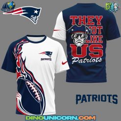 New England Patriots They Not Like US T-shirt