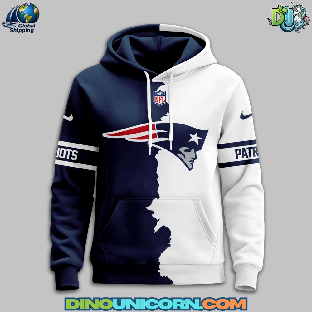 New England Patriots Victory Split Hoodie New England Patriots Victory Split Hoodie