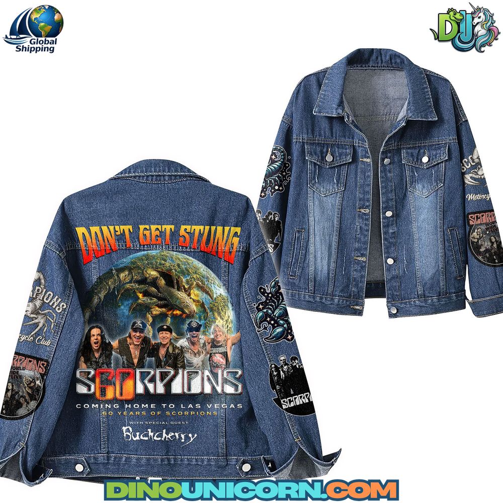 Scorpions Denim Jacket Scorpions Denim Jacket