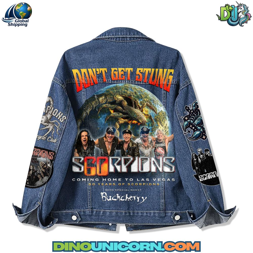 Scorpions Denim Jacket Scorpions Denim Jacket