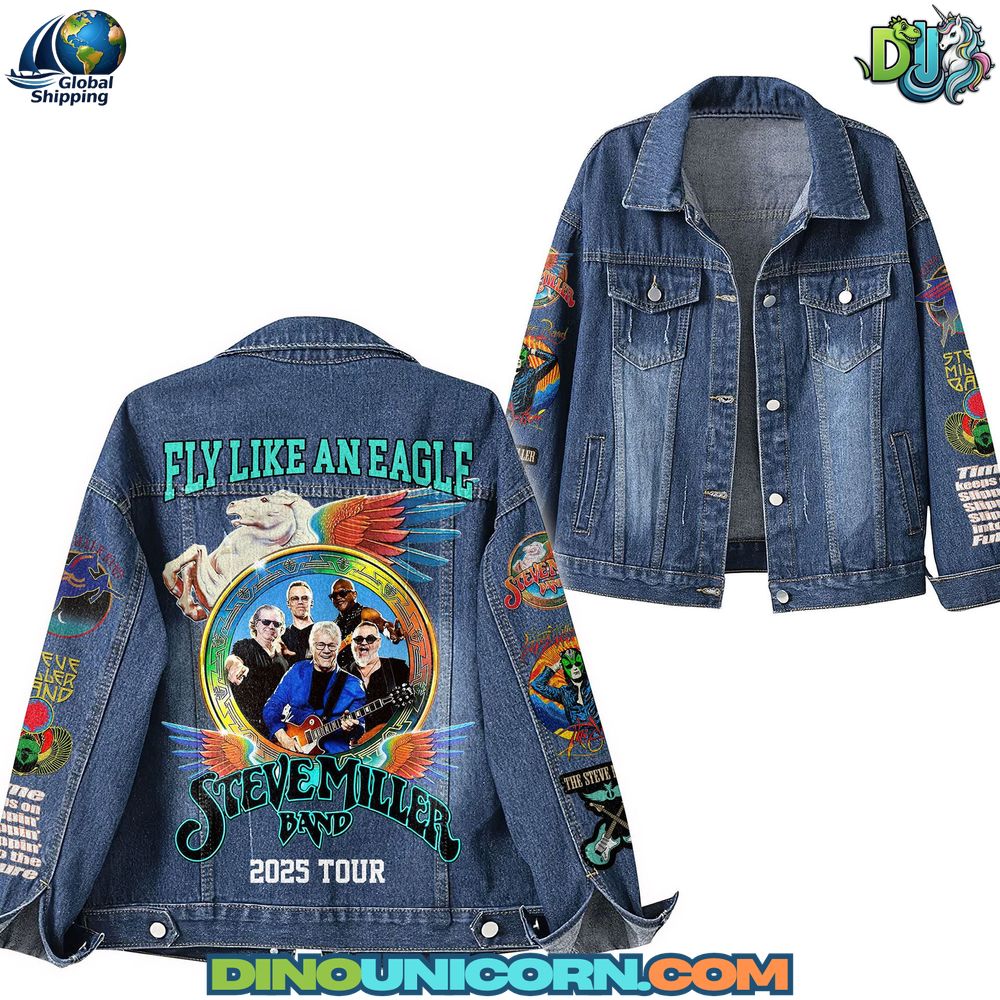 Steve Miller Band Denim Jacket Steve Miller Band Denim Jacket