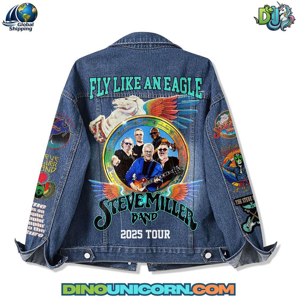 Steve Miller Band Denim Jacket Steve Miller Band Denim Jacket