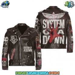 System of a Down Leather Jacket System of a Down Leather Jacket