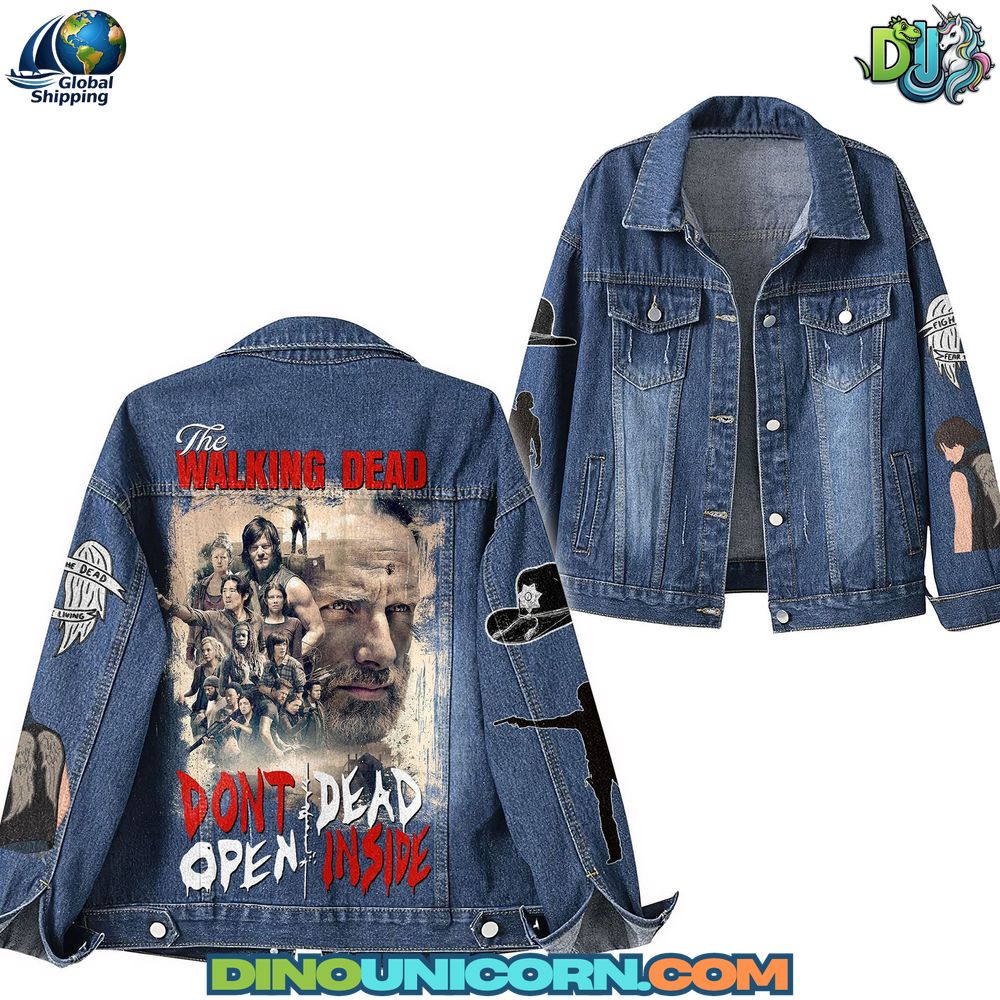 The Walking Dead Denim Jacket The Walking Dead Denim Jacket