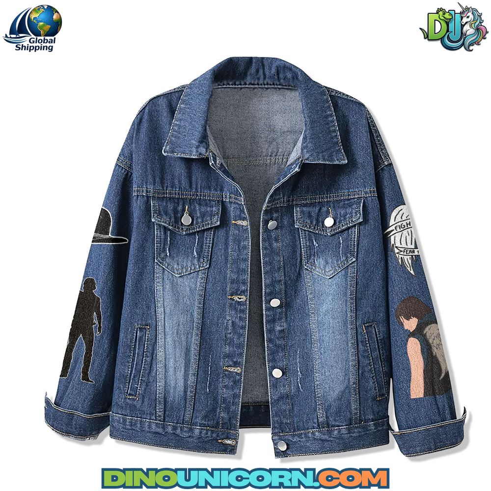 The Walking Dead Denim Jacket The Walking Dead Denim Jacket