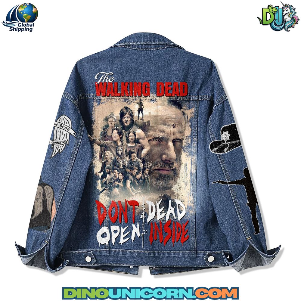 The Walking Dead Denim Jacket The Walking Dead Denim Jacket