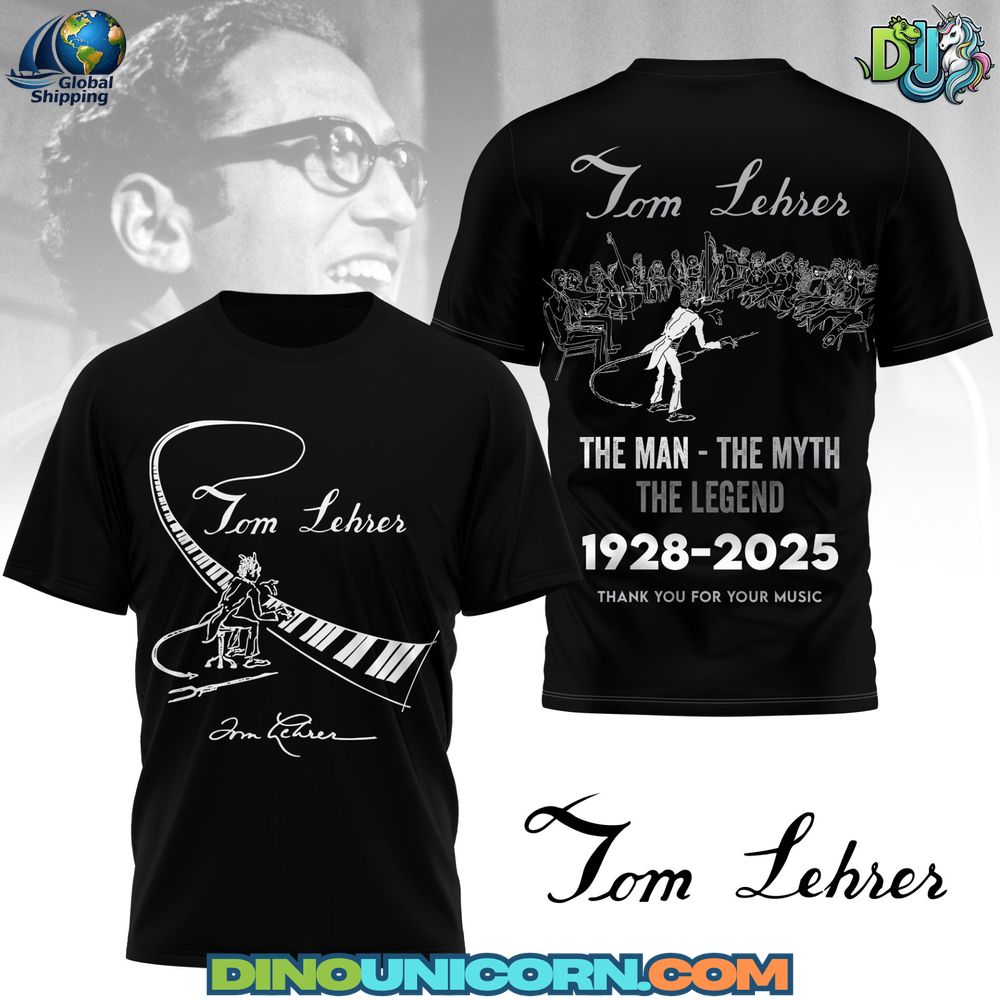 Tom Lehrer Tshirt Tom Lehrer T-shirt featuring piano-inspired graphic, minimalist and artistic portrait designs, soft cotton, unisex style for fans and collectors.