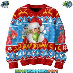 Bad Bunny Ugly Christmas Sweater