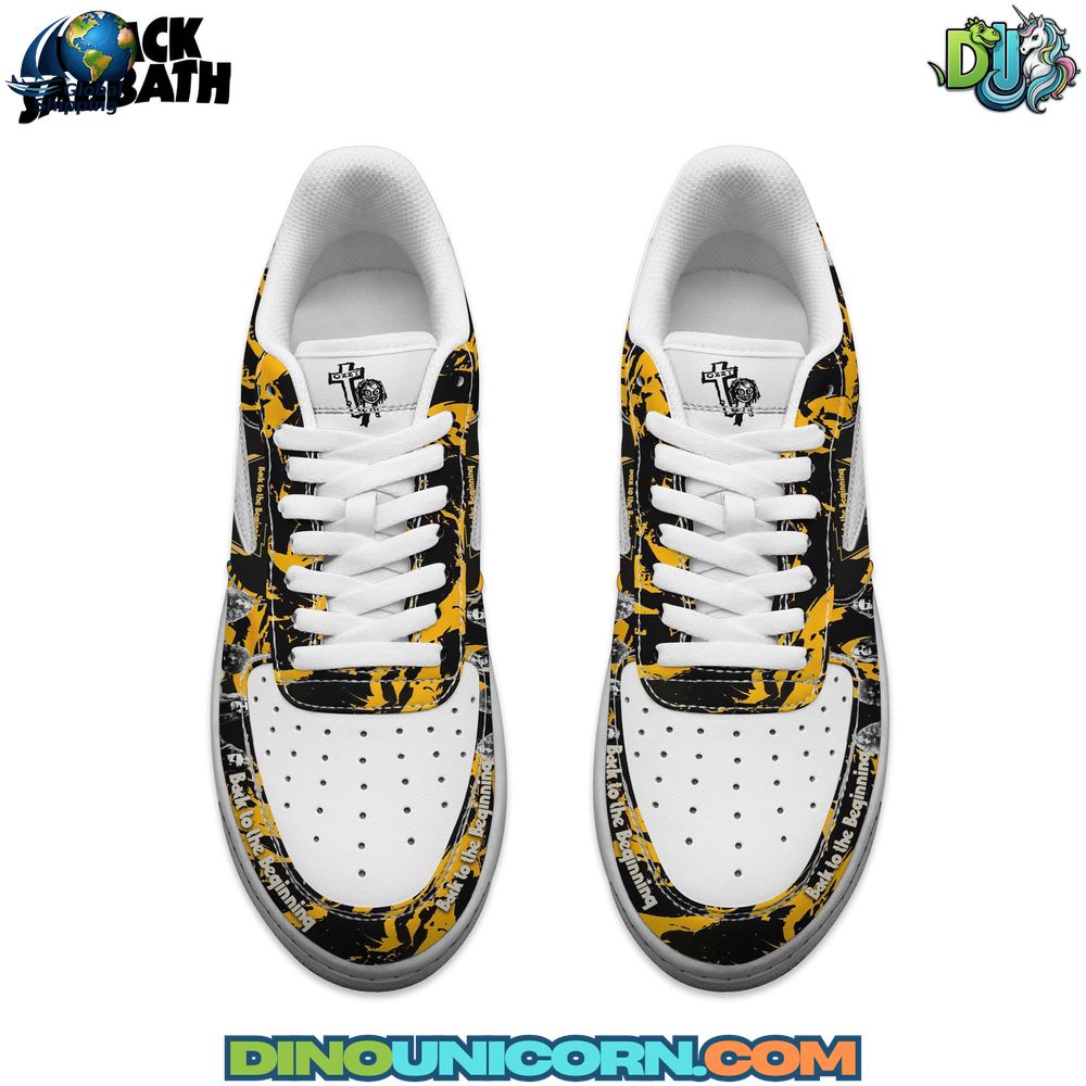 Black Sabbath Back to the Beginning Air Force 1 Sneaker Black Sabbath Back to the Beginning Air Force 1 Sneaker