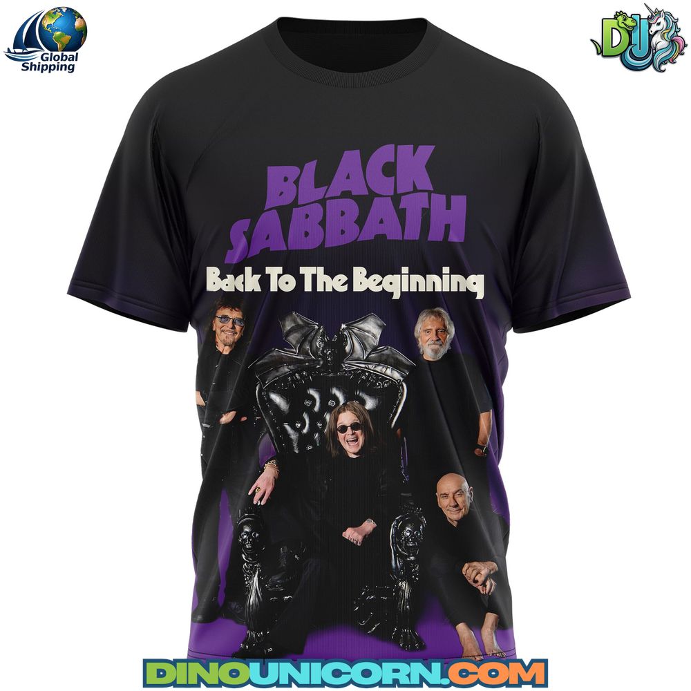 Black Sabbath Back to the Beginning T-shirt Black Sabbath Back to the Beginning T-shirt