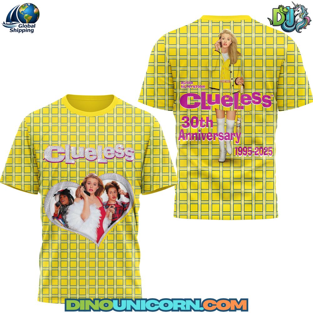 Clueless 30th Anniversary T-shirt Clueless 30th Anniversary T-shirt