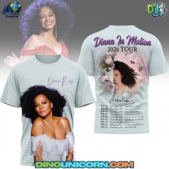 Diana Ross Diana in Motion Tour T-shirt