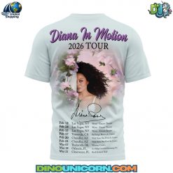 Diana Ross Diana in Motion Tour T-shirt