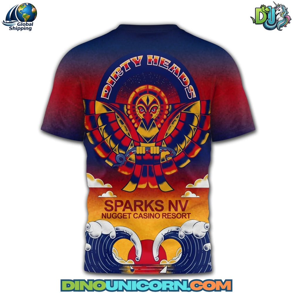 Dirty Heads Nugget Event Center T-shirt Dirty Heads Nugget Event Center T-shirt