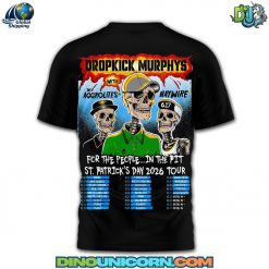 Dropkick Murphys 2026 Tour Tshirt