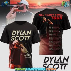 Dylan Scott Till I Can’t I Will Tour T-shirt