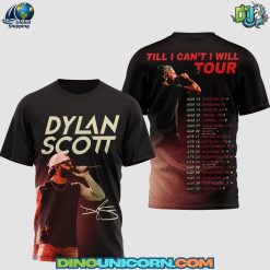 Dylan Scott Till I Can’t I Will Tour T-shirt
