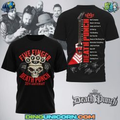 Five Finger Death Punch 20th Anniversary T-shirt