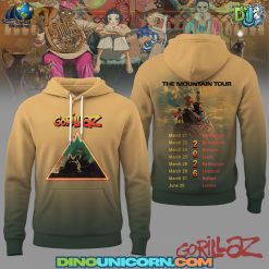 Gorillaz The Mountain Tour Tshirt
