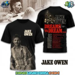 Jake Owen Dreams to Dream Tour T-shirt