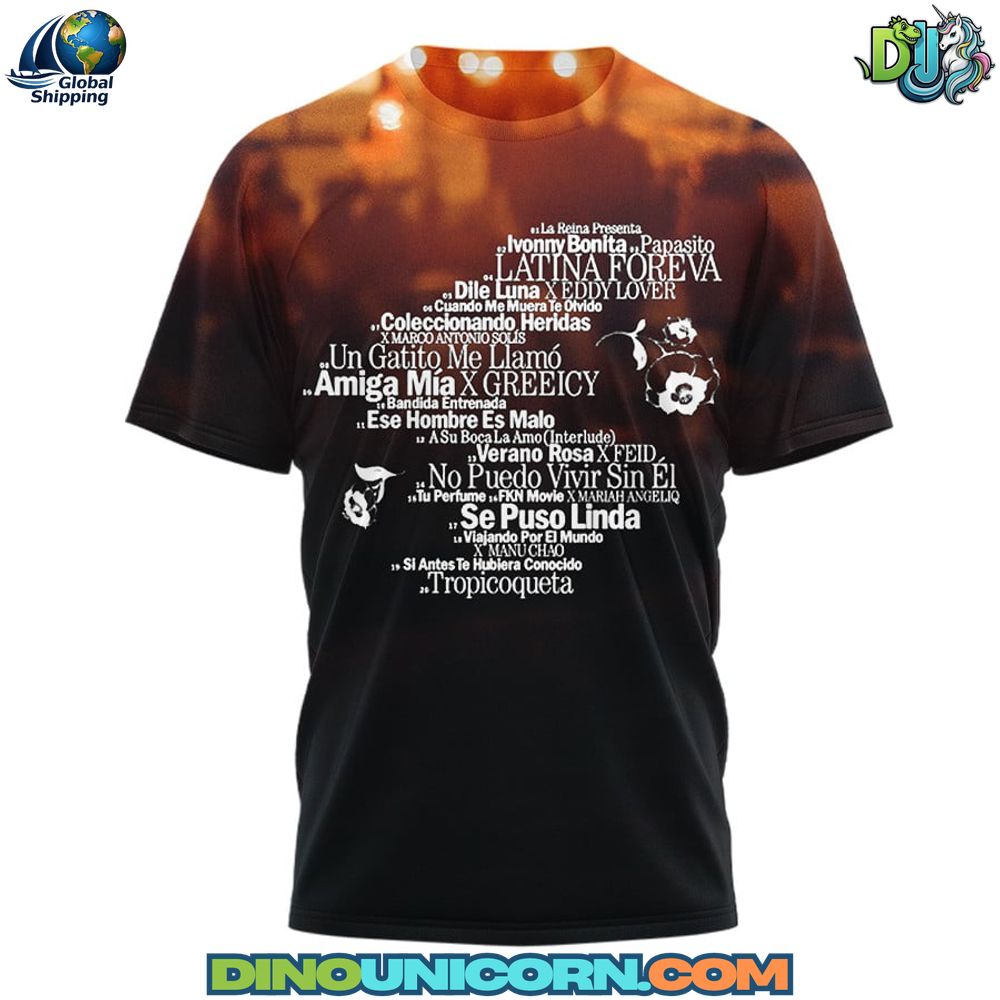 Karol G Tropicoqueta T-shirt Karol G Tropicoqueta T-shirt