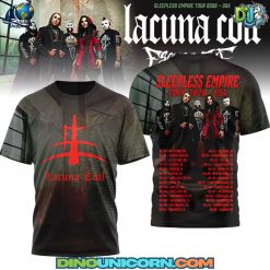 Lacuna Coil Sleepless Empire Tour 2026 T-shirt