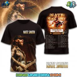 Nate Smith Long Live Country Rock & Roll Tour 2026 T-shirt