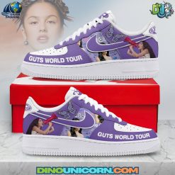 Olivia Rodrigo Guts World Tour Air Force 1 Sneaker Olivia Rodrigo Guts World Tour Air Force 1 Sneaker