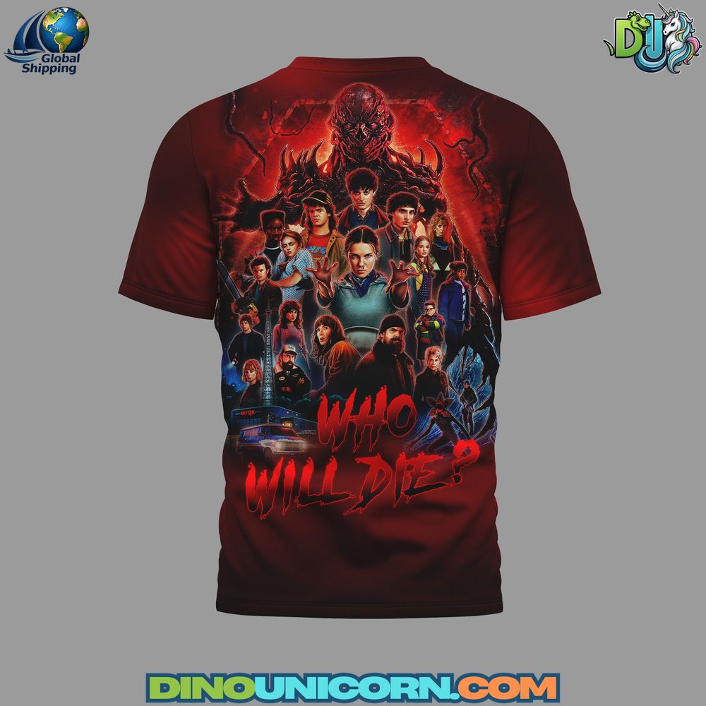 Stranger Things 5 T-shirt Stranger Things 5 T-shirt