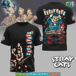 Stray Cats Fall Tour T-shirt