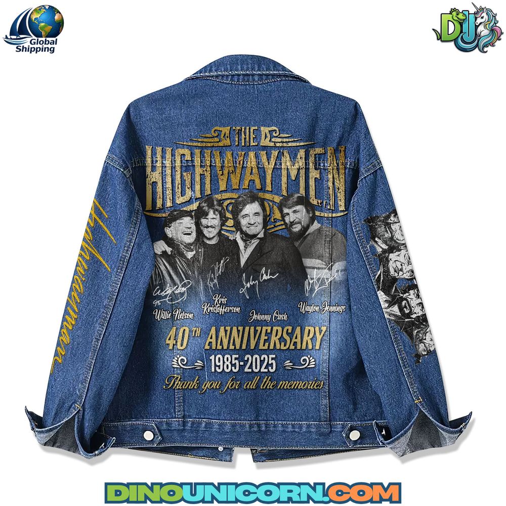 The Highwaymen Denim Jacket The Highwaymen Denim Jacket