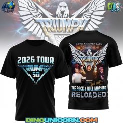 Triumph 50th Anniversary Tour 2026 T-shirt