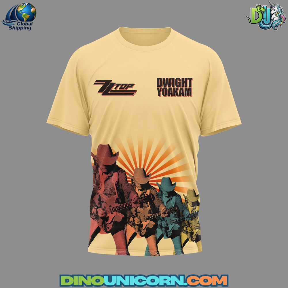 ZZ Top x Dwight Yoakam Dos Amigos Tour T-shirt ZZ Top x Dwight Yoakam Dos Amigos Tour T-shirt