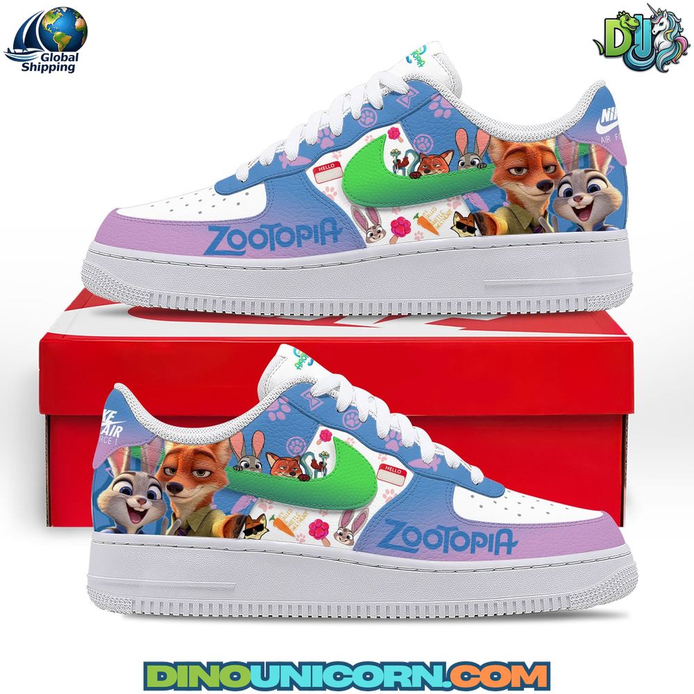 Zootopia 2 Air Force 1 Sneaker Zootopia 2 Air Force 1 Sneaker