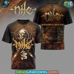 Nile Latin America Tour 2026 T-shirt