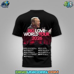 UB40 Big Love World Tour 2026 T-shirt
